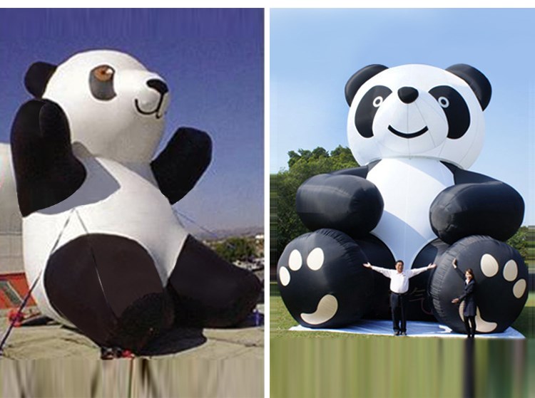 铜陵充气熊猫展示